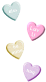 Valentine Day candies